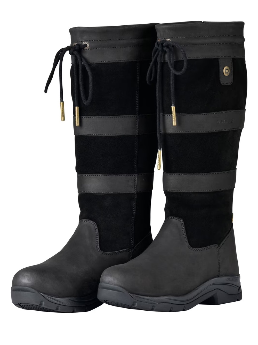 Women's Black Dublin River IV Tall Boots